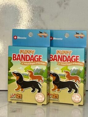 Dachshund Puppy Bandage - 2 packs